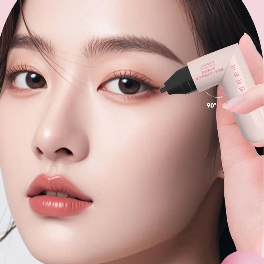 Lazy Integrated Eyeliner Stamp Lasting Waterproof Liquid Eye Liner Symmetric Precise Outline Seal Easy To Wear Eyeliner Beginner