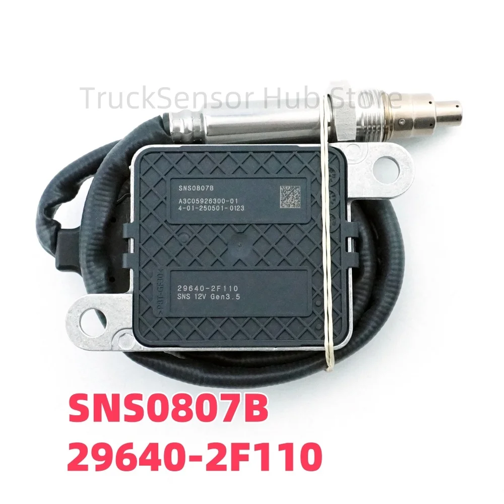 

NOx Sensor 296402F110 SNS087B 29640-2F110 New Nitrogen Oxygen Sensor 12V For HYUNDAI KIA Carnival 2018-2020 2.2 DIESEL