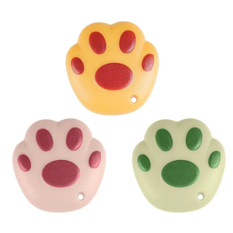 

Cat Paw Box Cutter 3Pcs Retractable Cardboard Cutters With Hole Small Cutter Office School Stationery For Cutting Envelopes