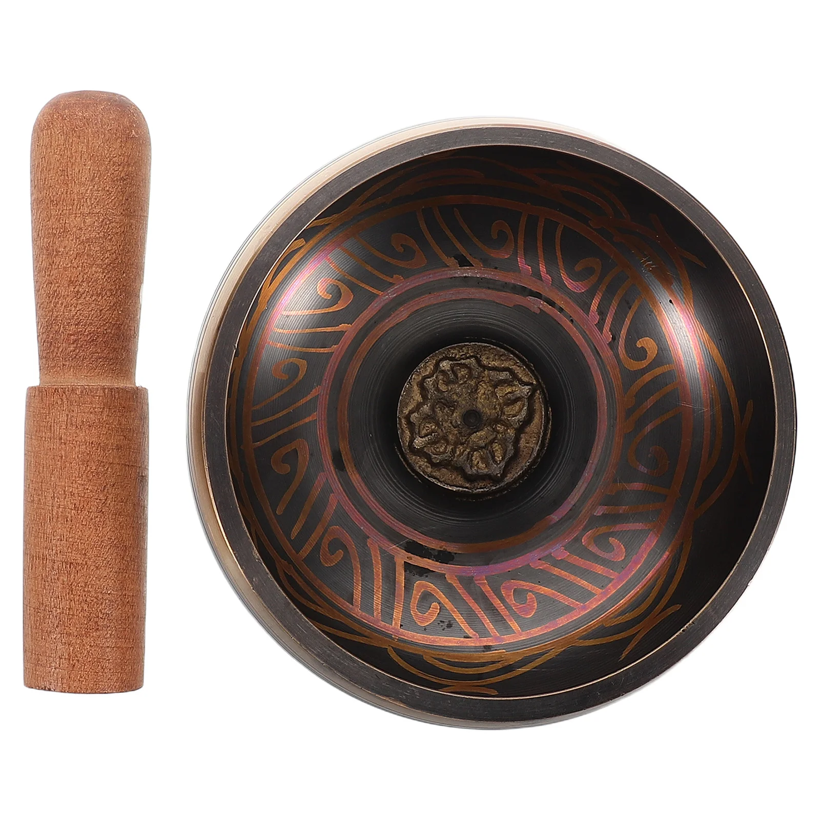 

Copper Singing Bowl for Relaxation Meditation Sound Bowls Singging Healing Prayer