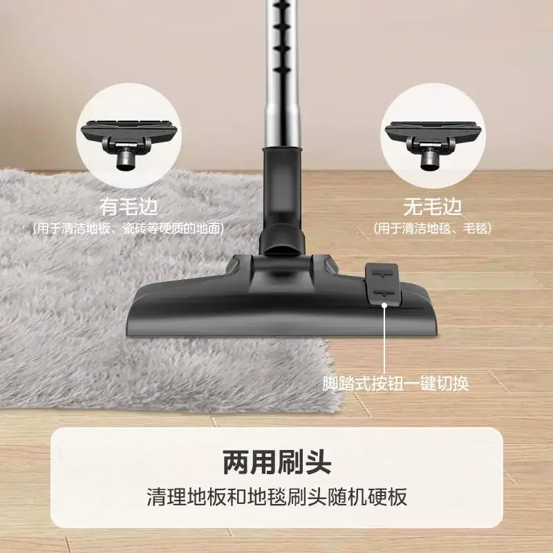 Vacuum cleaner household horizontal large suction small handheld car-mounted high-power vacuum cleaner all-in-one machine