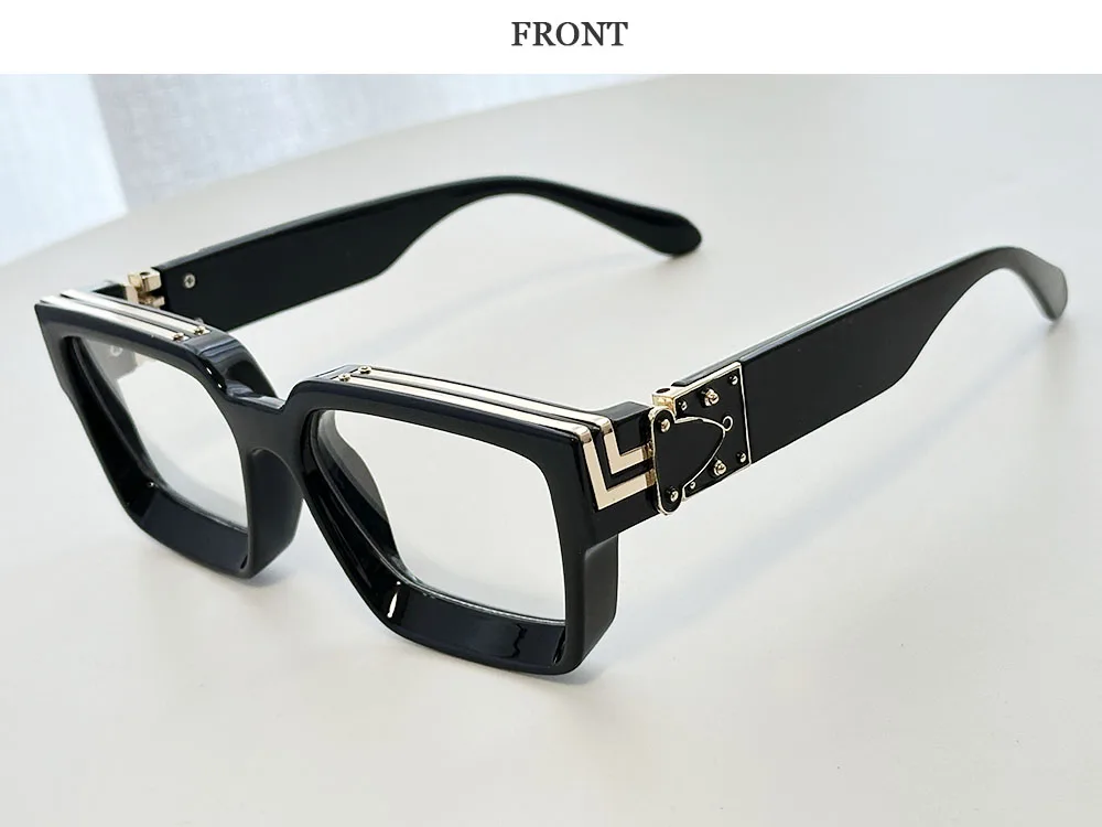 2026 Retro Quadrat Sonnenbrille Männer Vintage Millionär Sonnenbrille Frauen Trendy Urlaub Luxus Mode Gläser Gafas De Sol Hombre – Detail 32