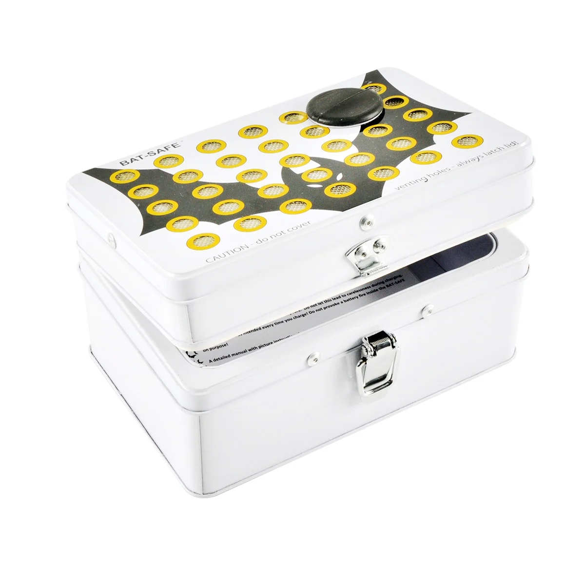 BAT-SAFE MINI Safety Battery Charging Box Metal Case Fireproof Explosion-Proof for RC Aircraft Car FPV Drone