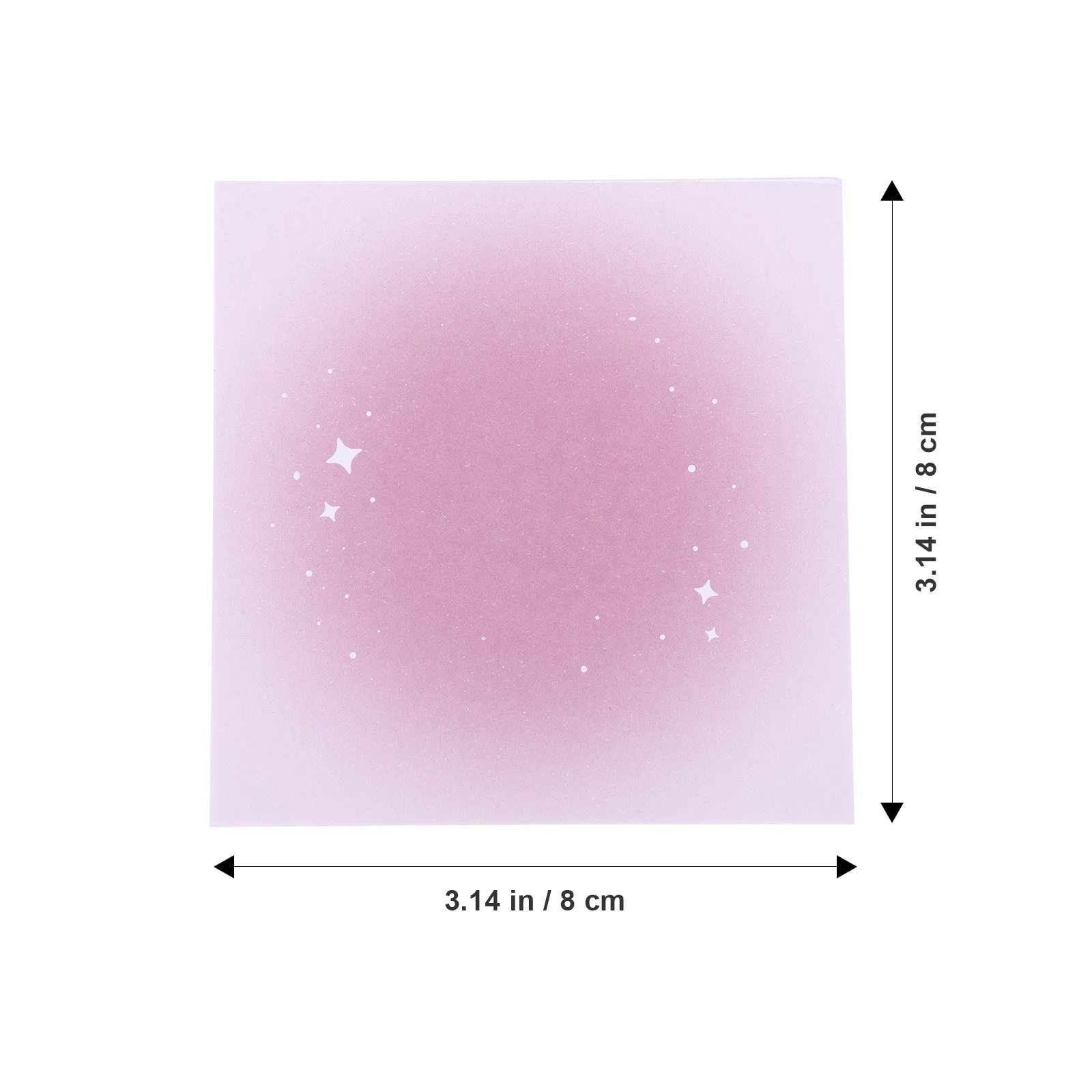 1 шт., блокнот градиентного цвета, портативный толстый бумажный блокнот с антипригарным покрытием для студентов, офиса, школы, маленькая бумага для письма сообщений