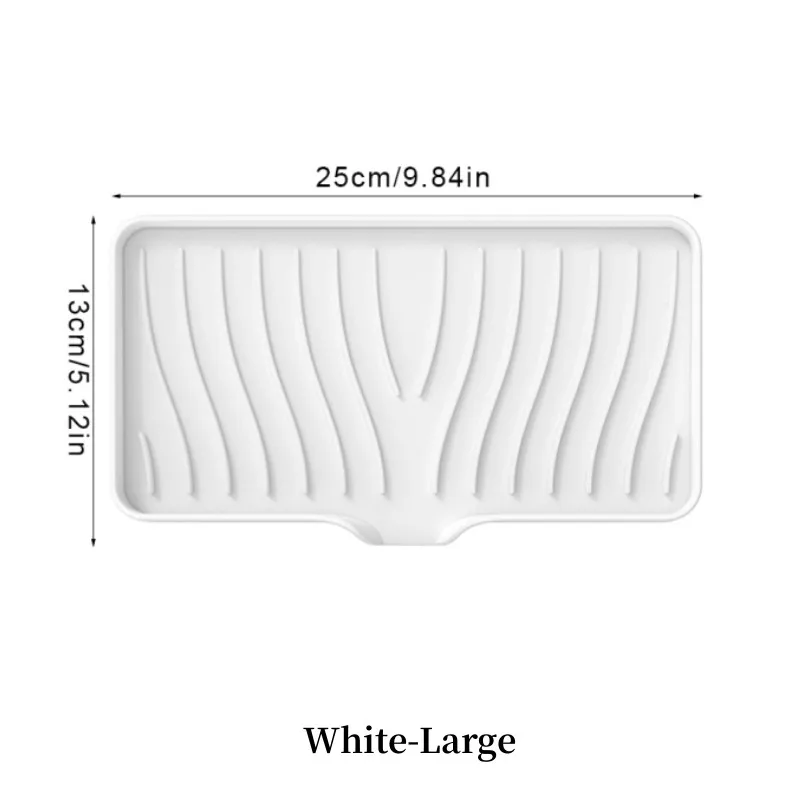 1-Pack Siliconen Afvoer Zeepkist Keuken Badkamer Antislip Gootsteen Lade Creatieve Wastafel Zeepbakje Gratis punch Afvoerrek