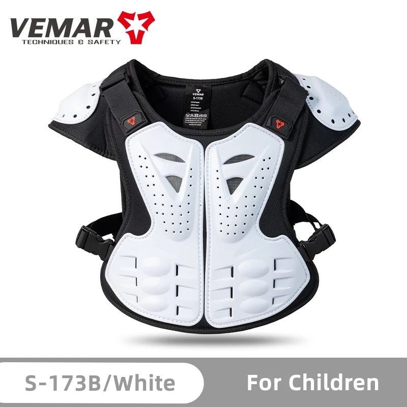 Kids Motorcycle Children Armor Vest Back Protection Motorbike Chest Back Protector Motocross Racing Vest Protective Gear