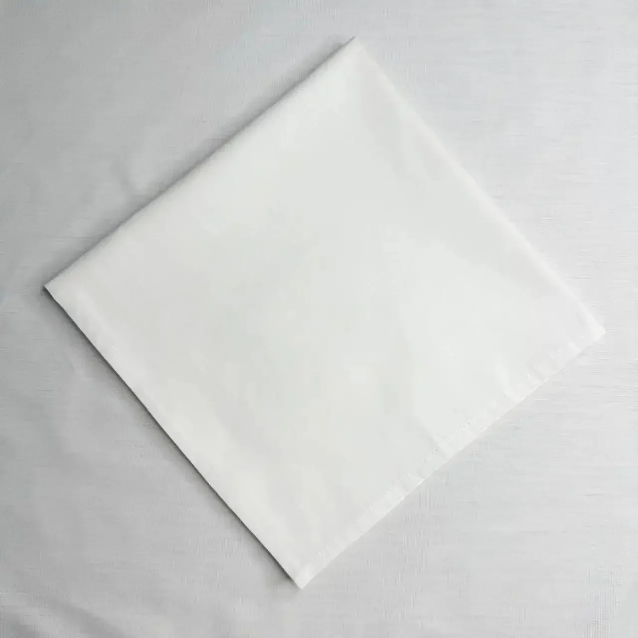 

Men's Cotton Elegant Soft White Handkerchief, Ideal For Gifts