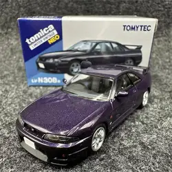 2403 Tomytec Tomica TLV 1/64 LV-N308a Nissan Skyline GT-R R33 Purple Die-cast alloy car model collection display gift