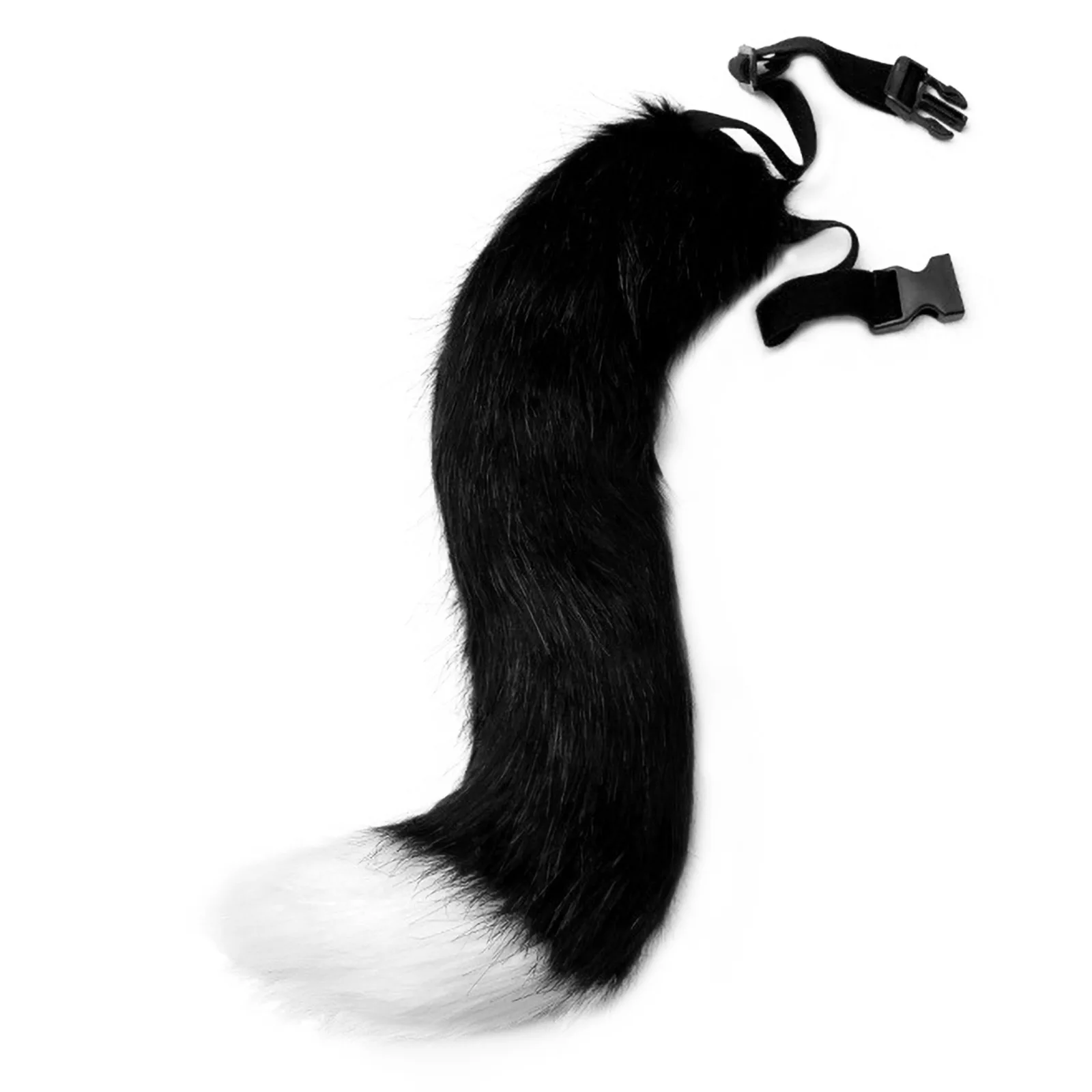 Halloween New Ladies Handmade Cute Fox Tail Can Be Bent And Adjusted Animal Tail Anime Exhibition Party Stage Cosplay Accessory