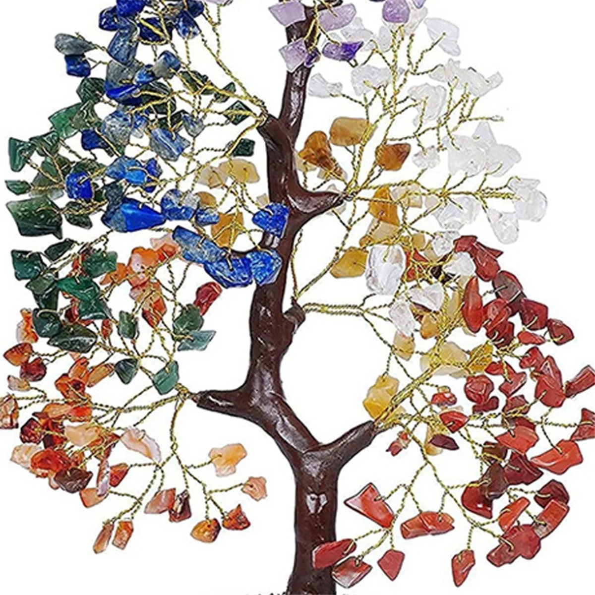 

Tree Gift Crystal Tree Stone and Crystal Money Tree Healing Crystal Height 28cm, Width 18cmHUG