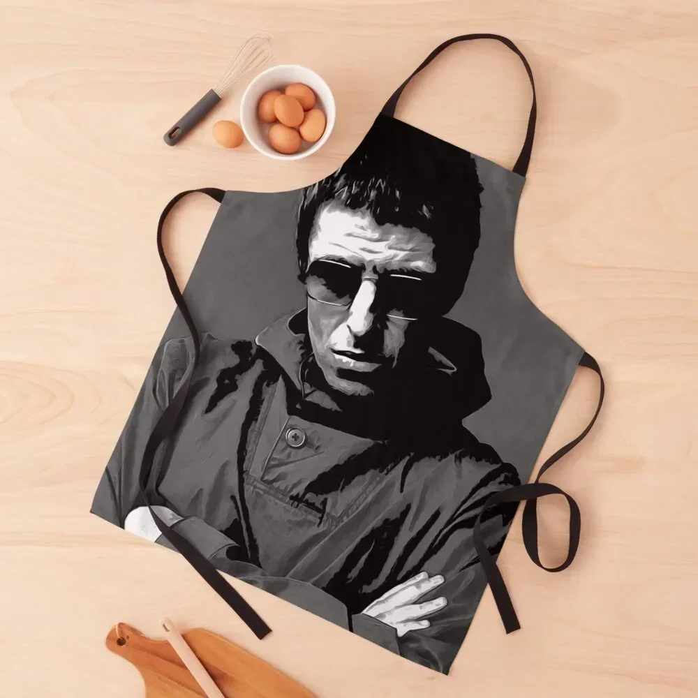 

Liam Gallagher #2 Apron manicurist Household Items for women with pocket Kitchens Woman Apron