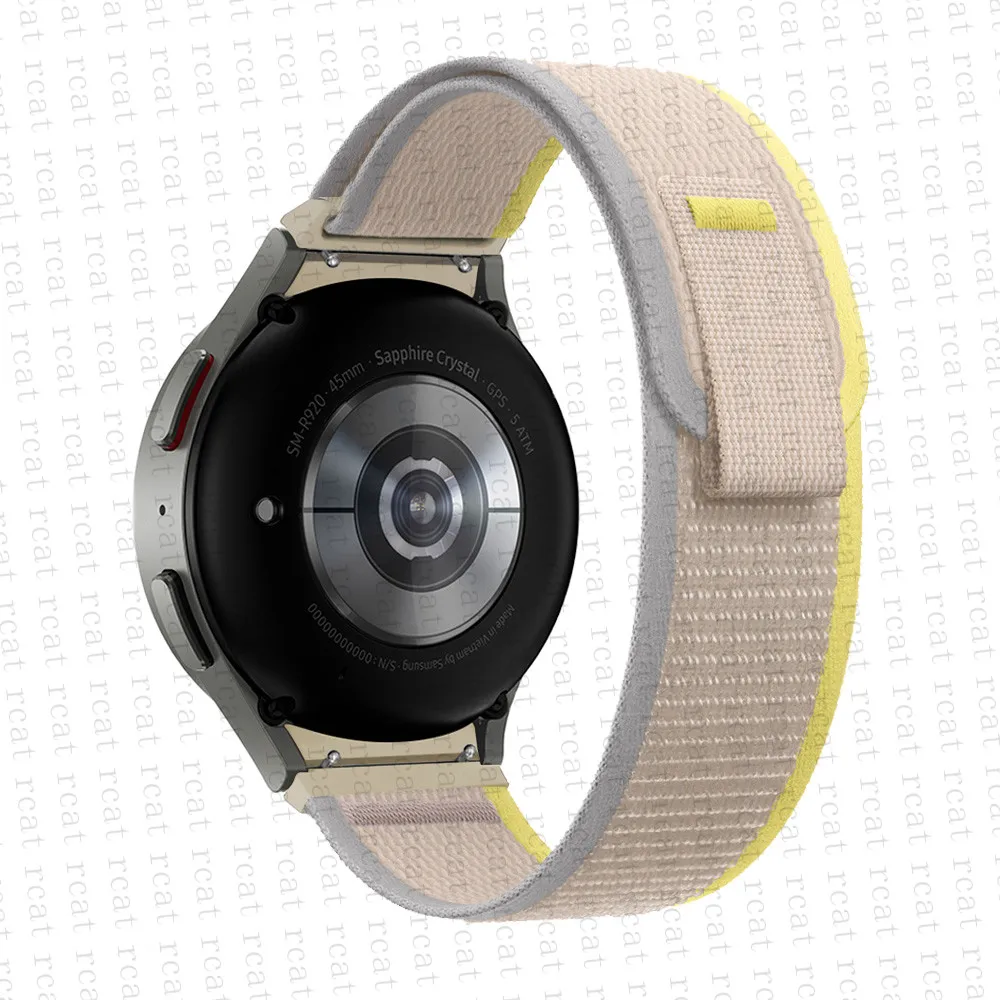 حلقة درب لساعة سامسونج جالاكسي ، سوار رياضي ، سوار لساعة سامسونج جالاكسي 6 ، 5 ، 4 ، 5 برو ، 40 ، 44 ، 45 ، 42 ، 46 ، 43 ، 47 ، من