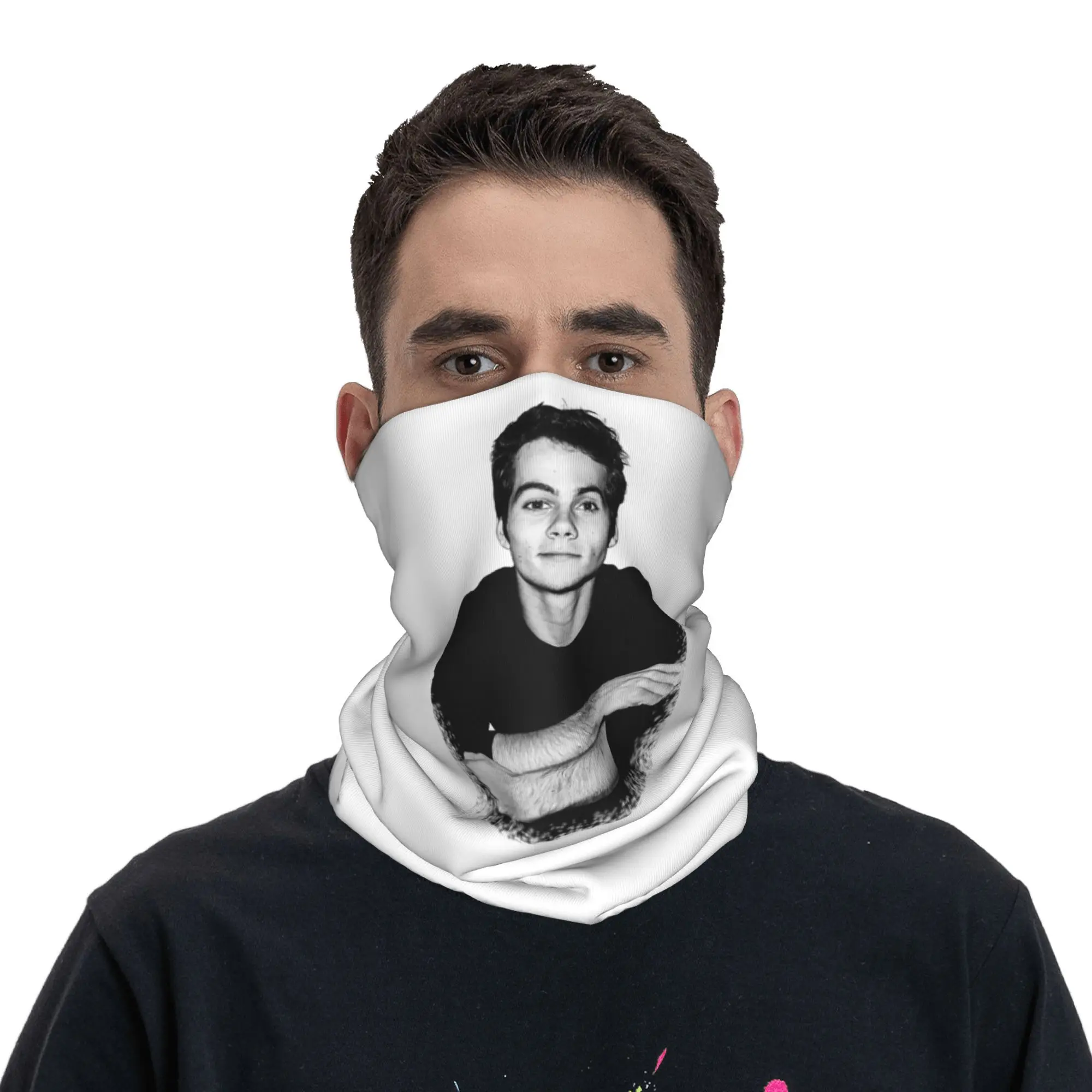 

Бандана Dylan O'Brien 4, маска с принтом, шарф, многофункциональная Балаклава для бега, унисекс, ветрозащитная для взрослых
