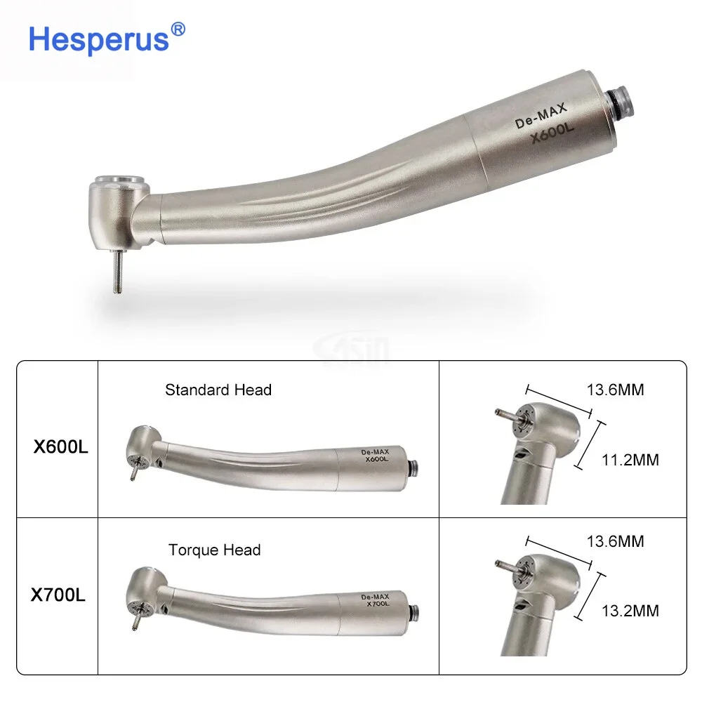 Factory Sale X600L X700L Optic LED High Speed Turbina Handpiece For N type coupler Den  tal Handpiece