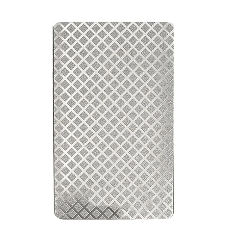 Afilador de hoja de piedra de diamante, accesorios de afilado, gancho y bucle duraderos, 90x55x2,5mm
