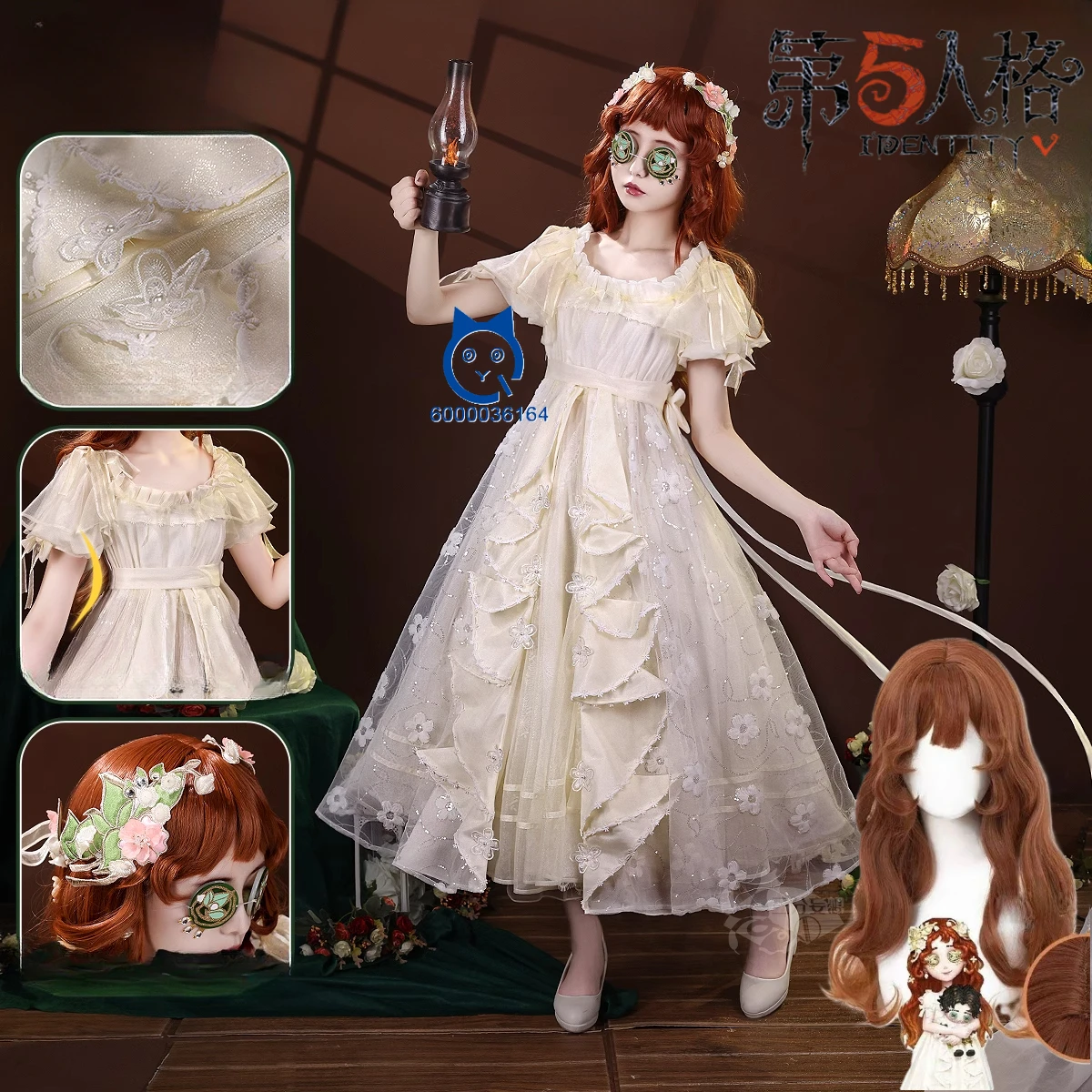 

Identity V Little Girl Memories Eurydice High Quality Cosplay Costume Game Anime Role Play Halloween Carnival Party Outfit Props