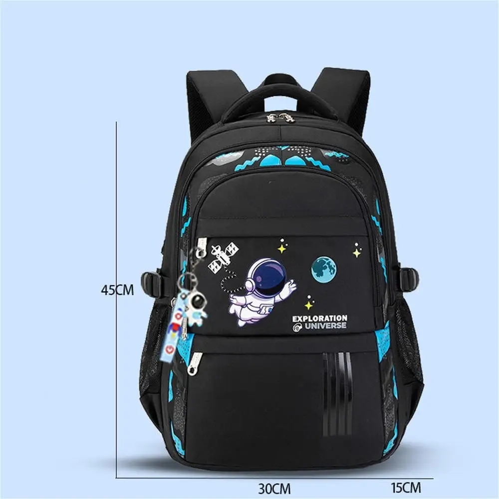 2024 New Kids Backpack Cartoon Astronaut Teenages Schoolbag Primary Waterproof Backpack Boys Girls Light Big Capacity School Bag