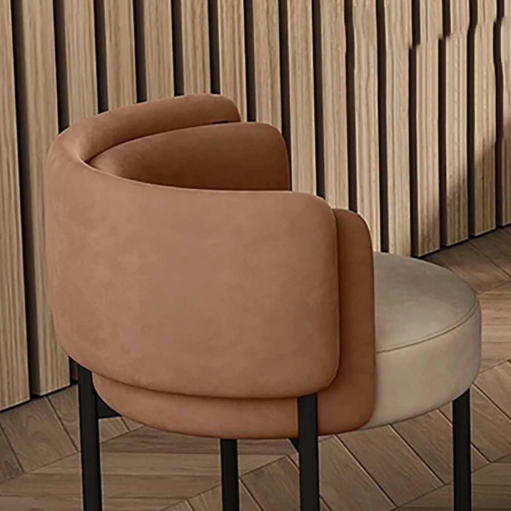 Set van 2 Scandinavische eetkamerstoelen Luxe moderne woonkamer Ergonomische eetkamerstoelen Esthetisch premium Muebles De Salon-meubilair