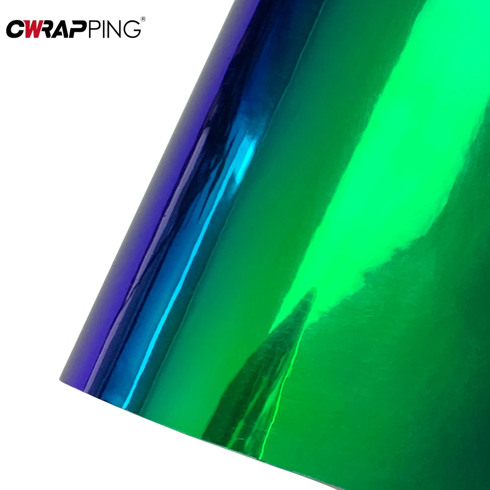 ฟิล์มเคลือบสีรุ้งกันน้ำแบบติดเองสำหรับตกแต่งรถยนต์ ฟิล์มไวนิลหุ้มรถยนต์ อุปกรณ์ตกแต่งรถยนต์ออฟโรด สติ๊กเกอร์ติดรถยนต์
