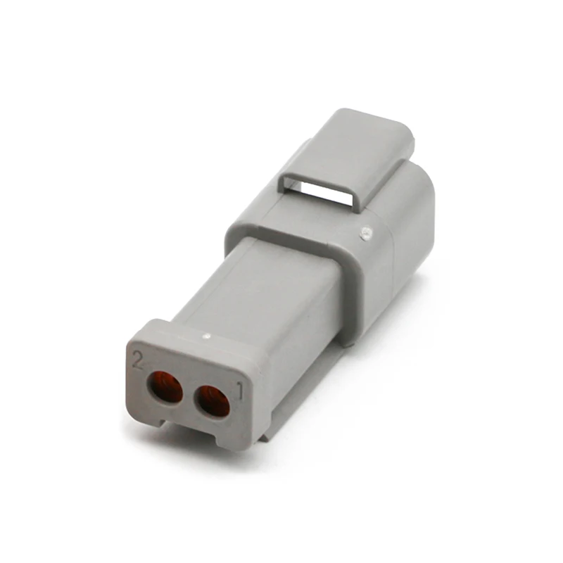 

DT04-2P-E003 DEUTSCH Car connector waterproof male female with flat tail cover male head with terminal electrical connect