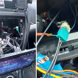 Radio Audios Cable Adaptor Antenna Audios Cable Male Double Fakra to Din Male Aerial for Car D7YA