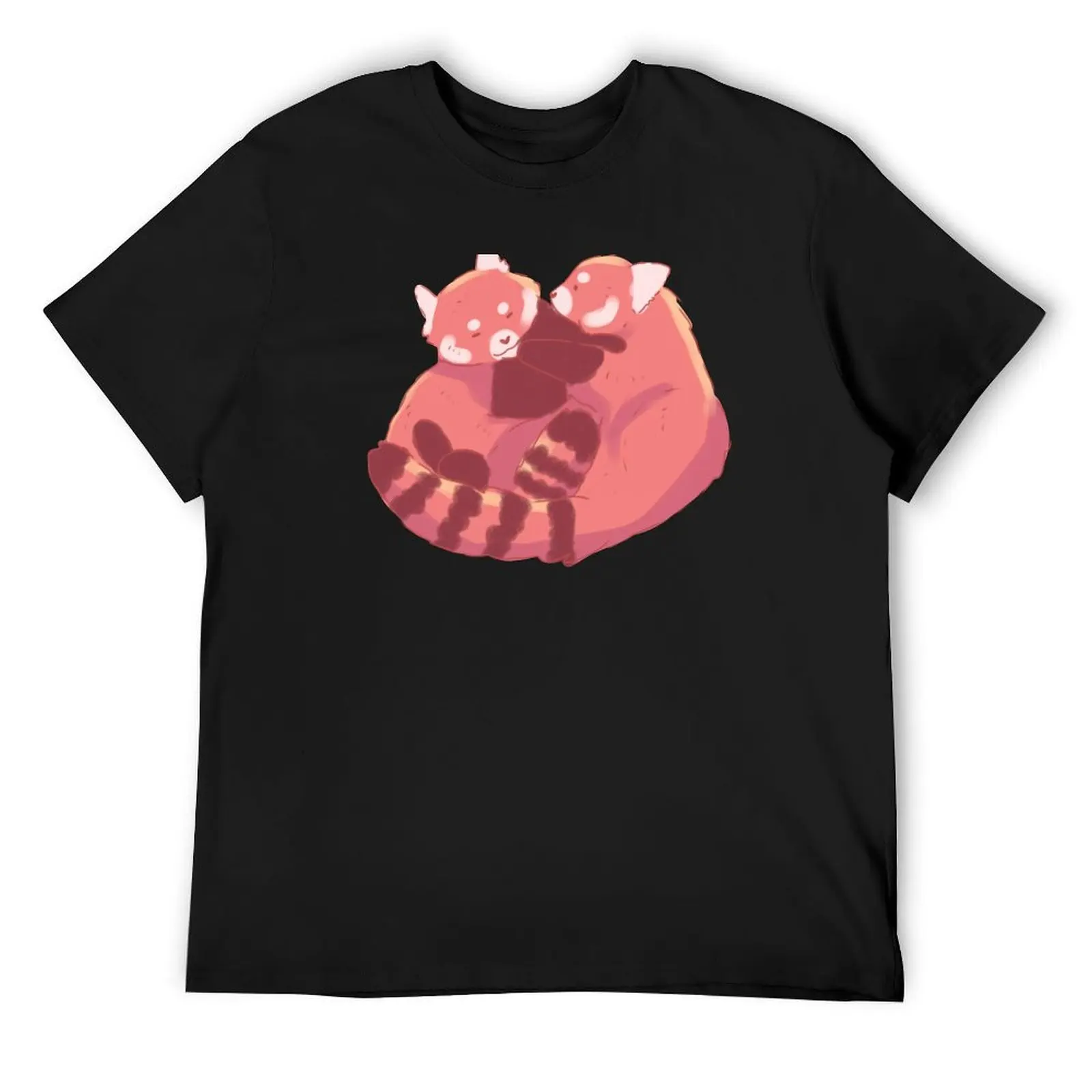 

Red pandas hug T-Shirt heavyweights boys whites t shirts for men
