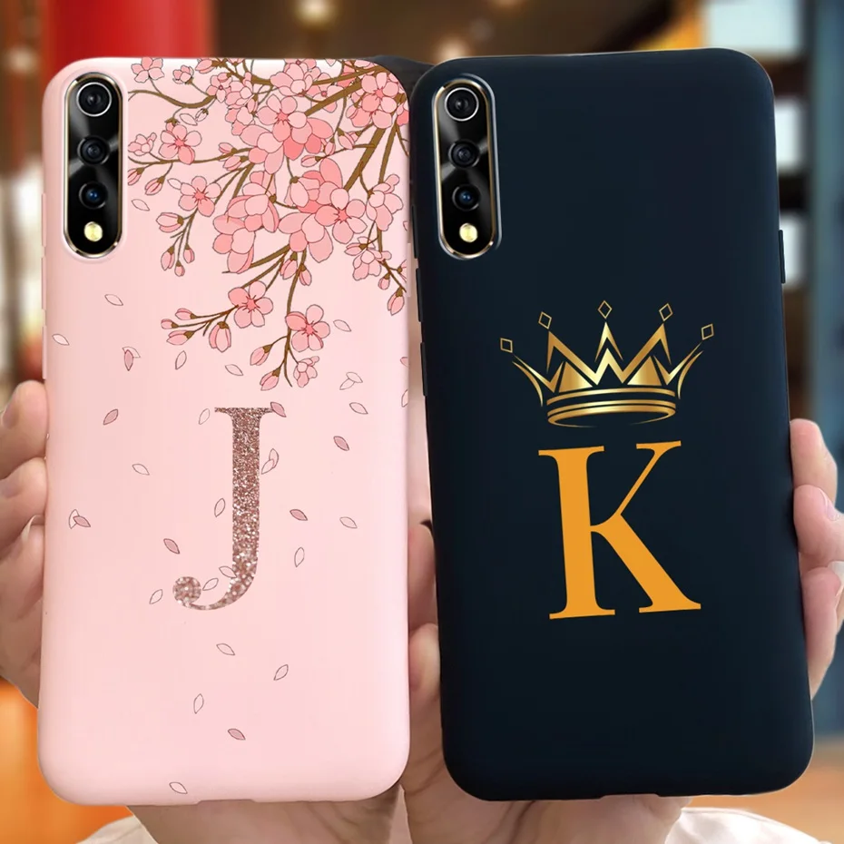 Cute Letter Case For Vivo S1 2019 Phone Case Vivo S1 Pro Soft Silicone TPU Back Cover For VivoS1 S 1 Pro Coque Vivo_1907 1920