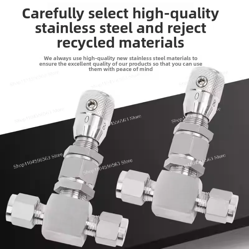 304 Stainless Steel Needle Valve - G 1/8 
