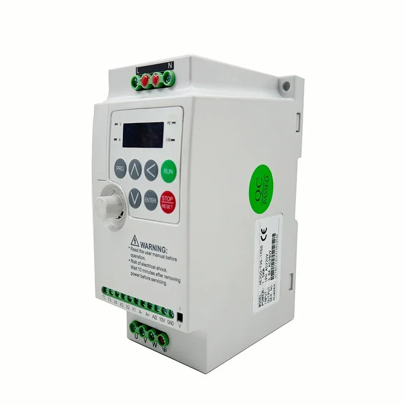 ZUKED Frequency converter 220 to 380 vfd single phase input three phase output 1.5/2.2/3.7/5.5/7.5/11/15/18.5/22 KW