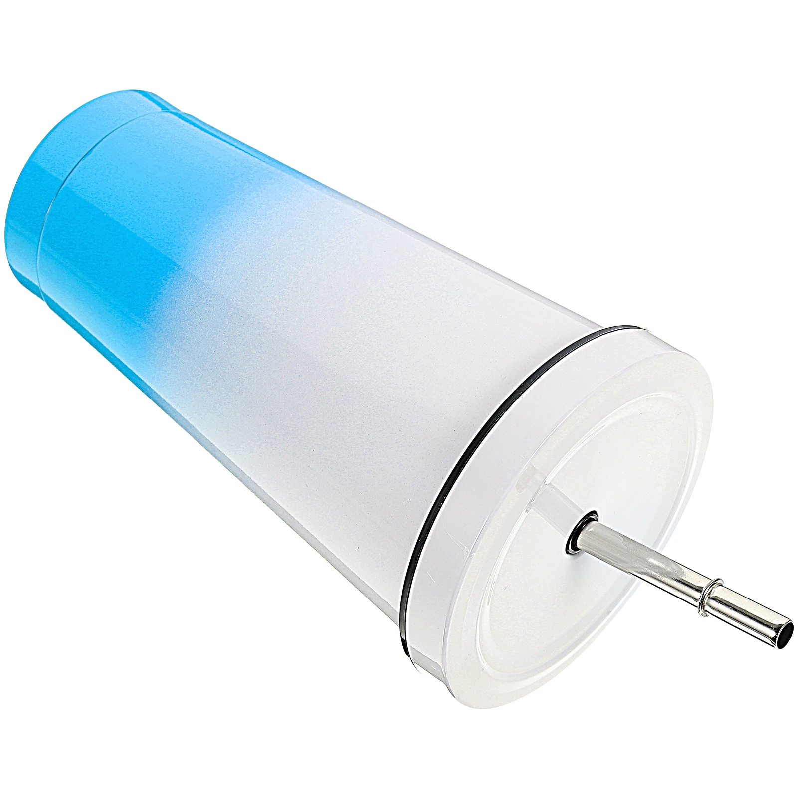 

Stainless Steel Water Cup 304 201 Blue Mini Straw Large Capacity Metal Bottle Outdoor Ice Coffee Child Stylish Straw Design