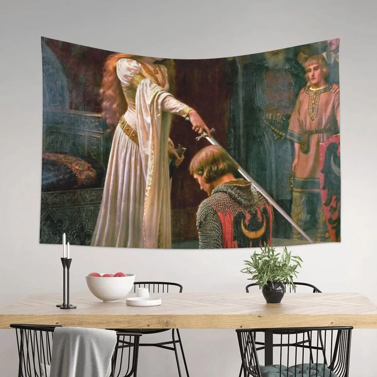 

The Accolade (Leighton) Tapestry Room Design Room Decorator Aesthetic Room Decor Korean Tapestry