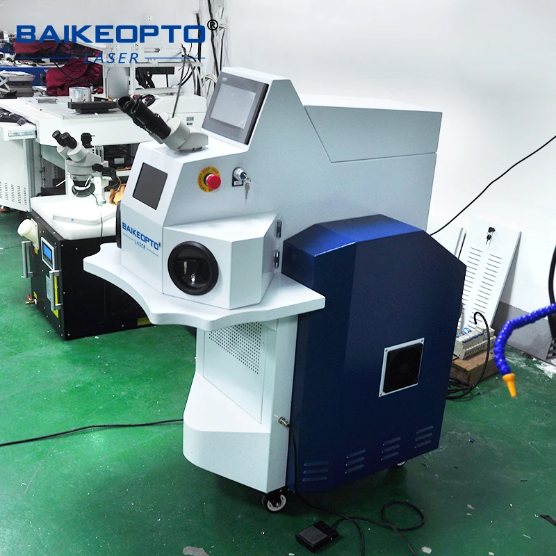 YAG 200W BK‑YJW200D Jewelry Laser Welding Machine Portable Gold Silver Jewellery Spot Weld Equipment