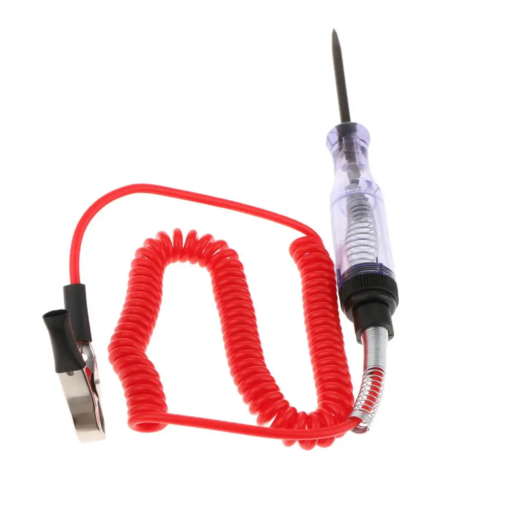 

Тестер напряжения LED-лампой: пробник-ручка для проверки автомобильных электрических цепей, тестер пружинных проводов для ремонта автомобильной проводки