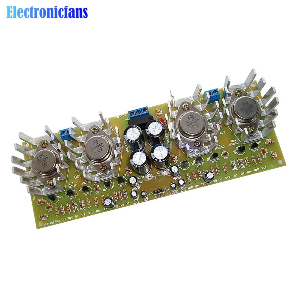 2 Channel OCL High Power Power Amplifier Board Module DIY Kits Volume Potentiometer Transformer Electronic Kits Components