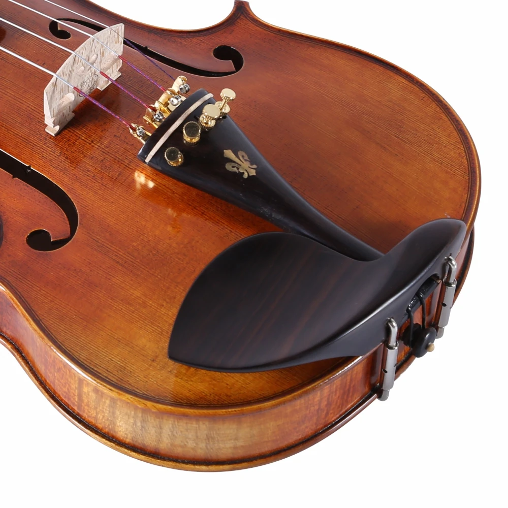 20 عامًا من خطوط النمر الطبيعية جميع مجموعة الكمان المصنوعة يدويًا 4/4 كمان ستراديفاري أداء احترافي