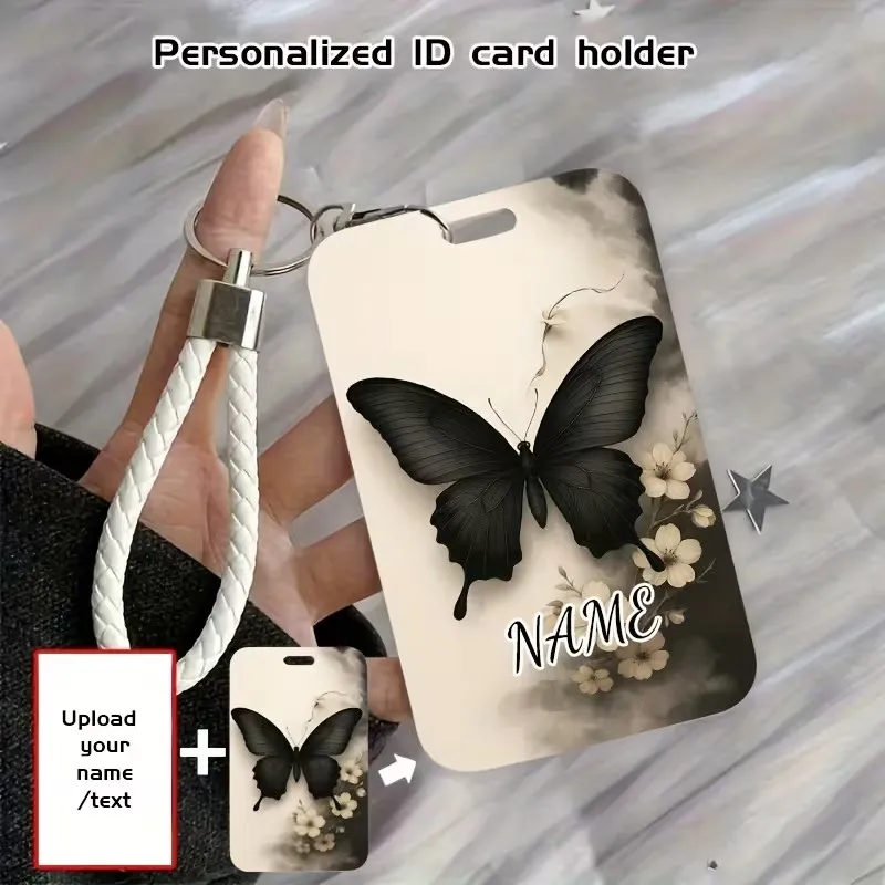 New Acrylic Cover DIY Customised Photo Card Holders Bank Card and Credit Card Protective Case ID Card Student Pass Keyring Gift