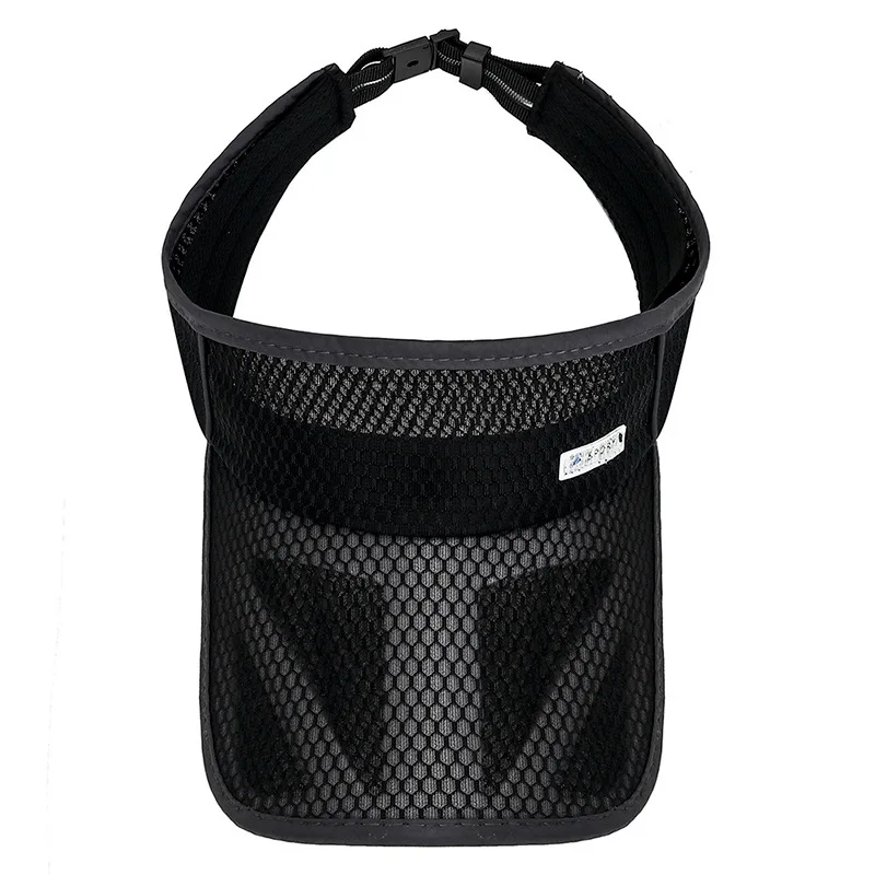 1Pc Running Caps for Men Women Outdoor Sports Sun Protection Sun Caps Breathable Hollow Top Hats for Golf Tennis Summer Holiday view 2
