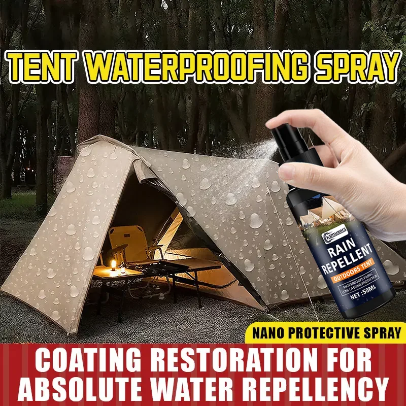 Nano Spray Impermeable: Aceite/Repelente de Manchas para Chaquetas/Zapatos/Tendas/Cuero, Protección para Camping/Deportes de Nieve y Equipos