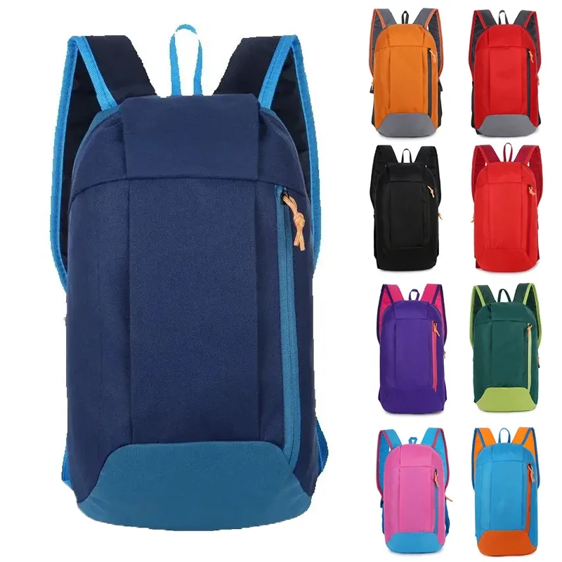 

10L Fashion Women Outdoor Sports Backpack Small Gym Bag Outdoor Fitness Riding Shoulder Bag Color Oxford Cloth Backpack