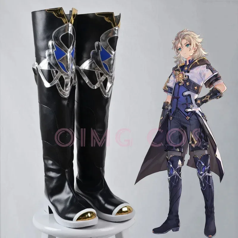 

Impact Albedo Cosplay Shoes Anime Chinese Style Halloween for men Game