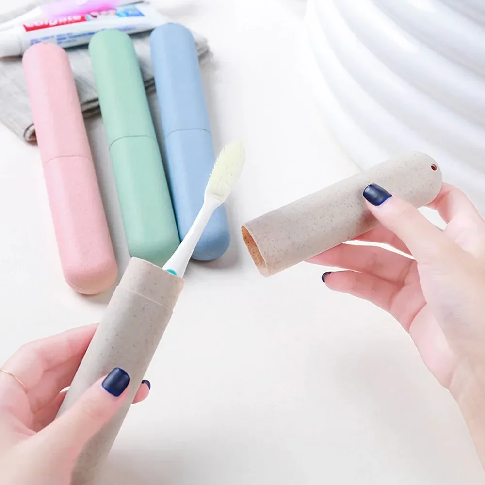 1/2pcs Portable Toothbrush Case Toothbrush Tube Cover For Travel Container Supplies Holder Box Toothbrushes Accessories Oral