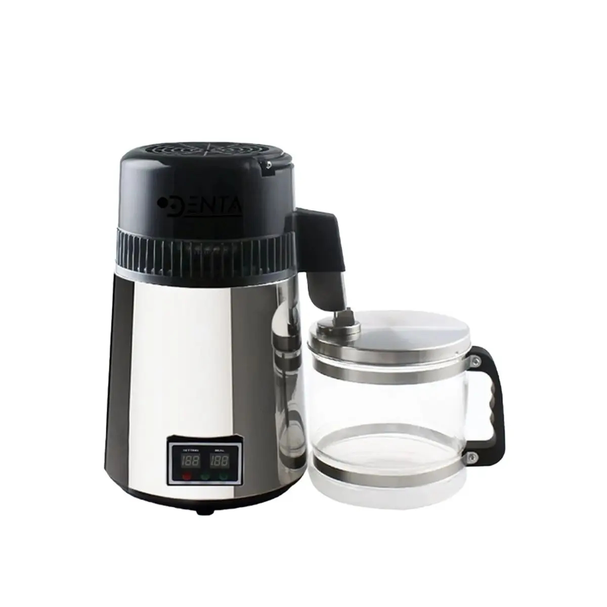 High Quality Pure Water Distiller Filter Machine SUS Distillation Purifier Equipment  Water Distiller Water Purifier 4L,24L