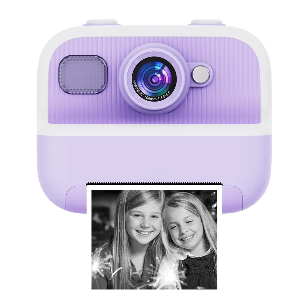 كاميرا مطبوعة فورية ألعاب أطفال fotografica brinquedos Infantil jouet mini Girls juguداعي الصور لملابس الصورة fil