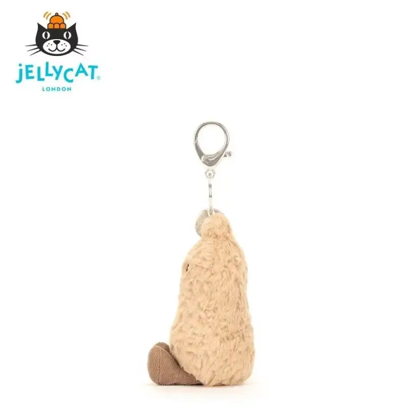 【IN VOORRAAD】Originele JELLYCAT UK Fun Peanut Leuke Knuffel Super Zachte Schoonheid Kleine Pinda Sleutelhanger Pop Verjaardag Kerstcadeau