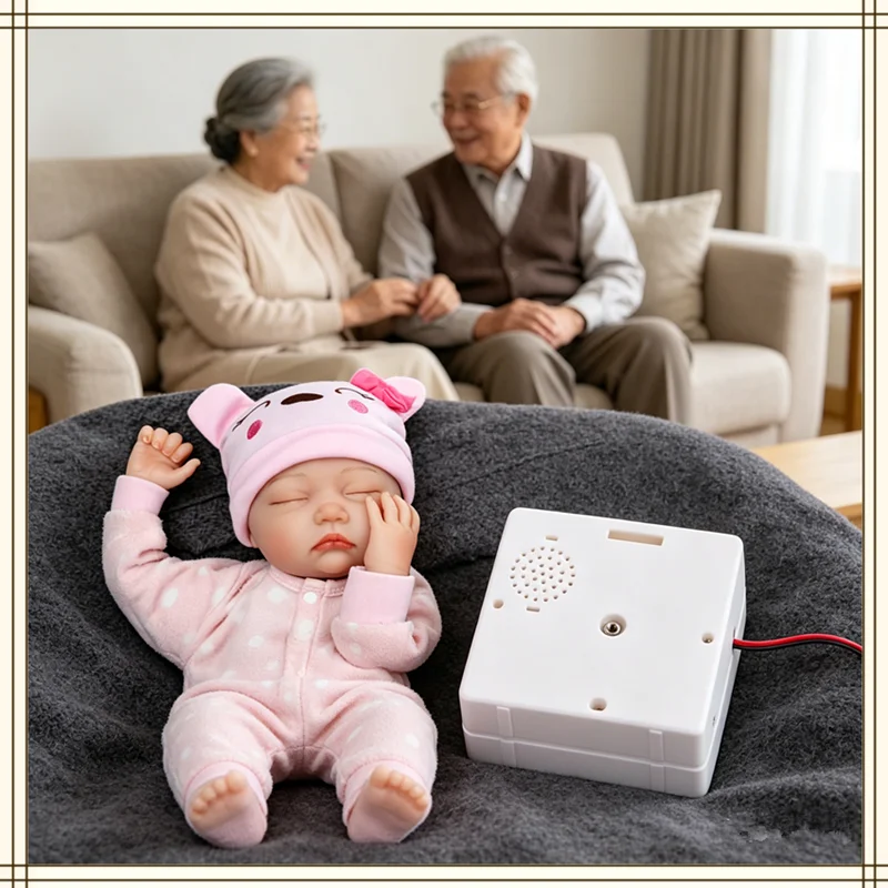 Doll Breathing Mechanism Sleeping Pulsing Breathing Simulator Relaxation Stuffed Doll Movement