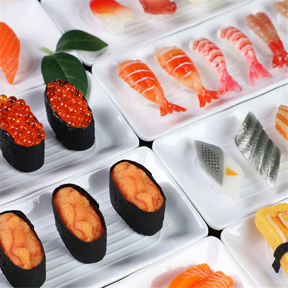 

food simulation Japanese cuisine sea urchin Fish Crab Roe Corn Salmon tuna Scallop Squid Shrimp Rice Sashimi sushi zushi