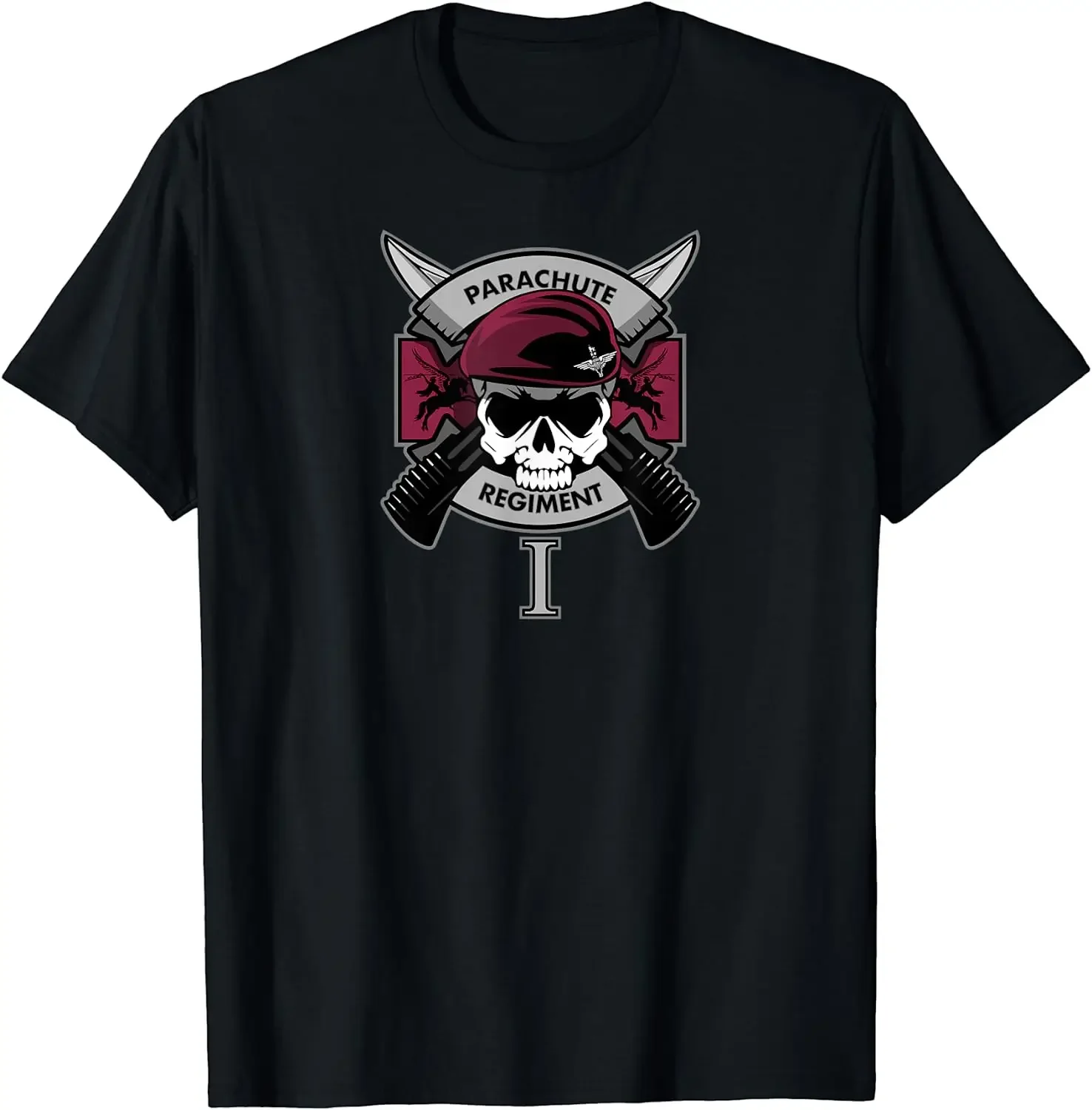 1st Battalion Parachute Regiment (1 PARA) Men T-Shirt Short Sleeve Casual Cotton O-Neck T Shirt