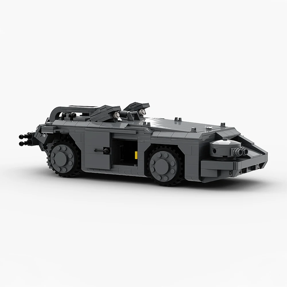 M577 APC Building Blocks 776PCS Movies Aliens Armoured Personnel Carrier DIY Model Set Brick Children Car Toy Adult Gift Chariot