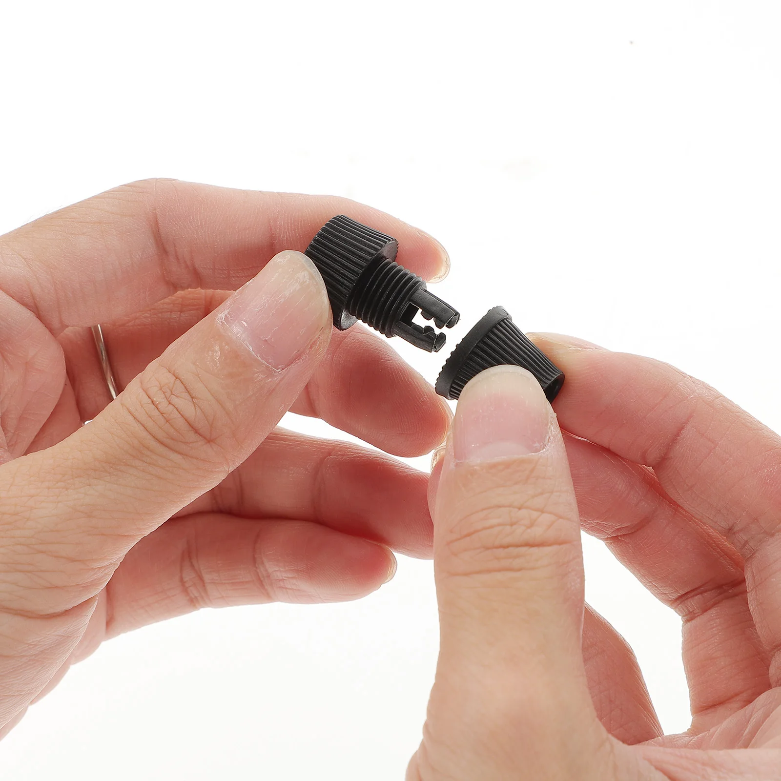 

100Sets Strain Relief Cord Grips Heat Resistant Cable Glands for Pendant Light Ceiling Lighting Wire Clamp Connector