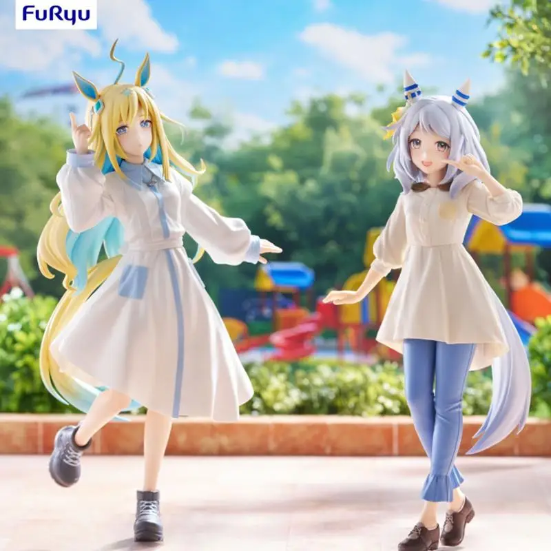 

Оригинальная фигурка Furyu Pretty Derby Neo Universe Hishi Miracle Trio-Try-It из ПВХ, коллекционная модель, настольное украшение, игрушка, подарок